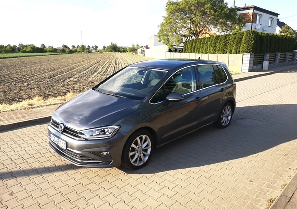 Volkswagen Golf Sportsvan cena 67527 przebieg: 151300, rok produkcji 2019 z Krobia małe 106